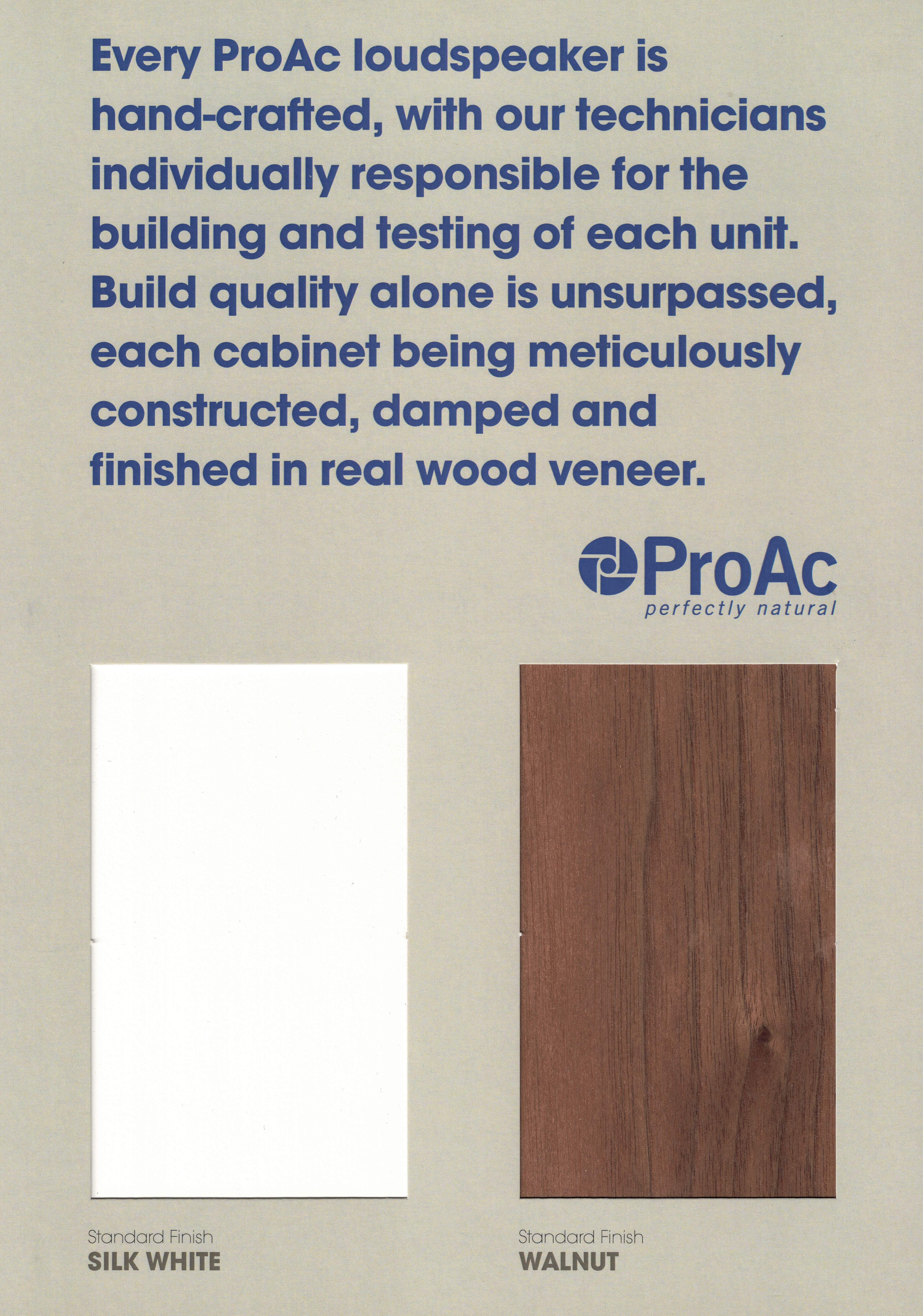 ProAc Farbmuster Seite 2 ProAc Farbmuster Seite 2