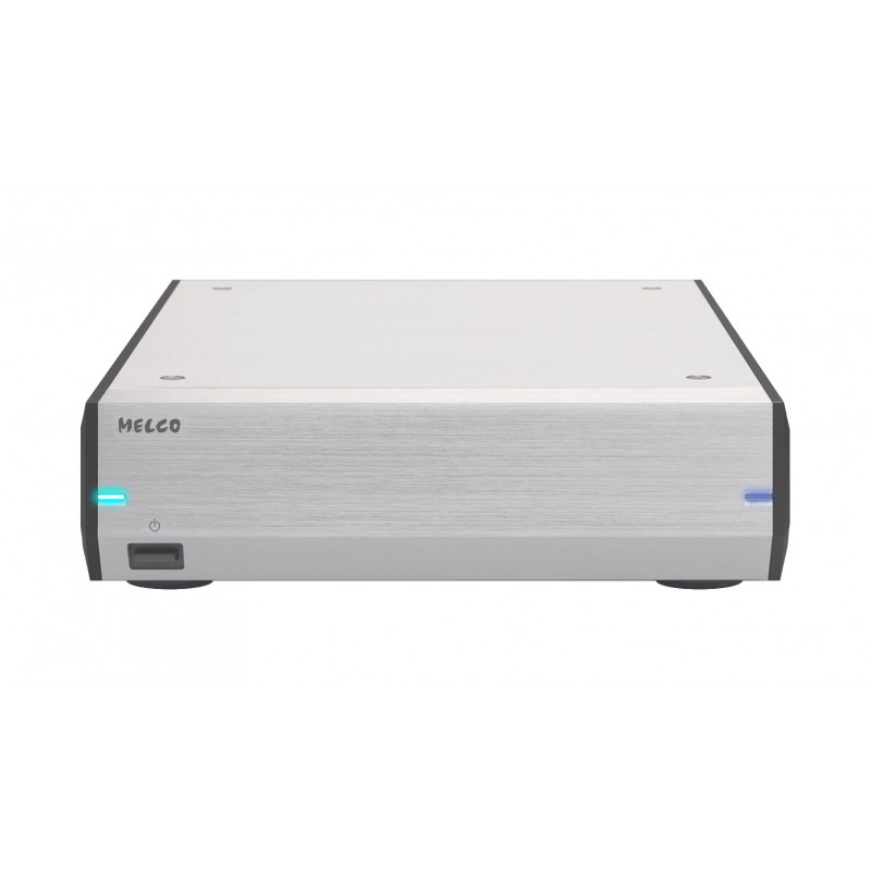 Melco S100 silber front Melco S100 silber front
