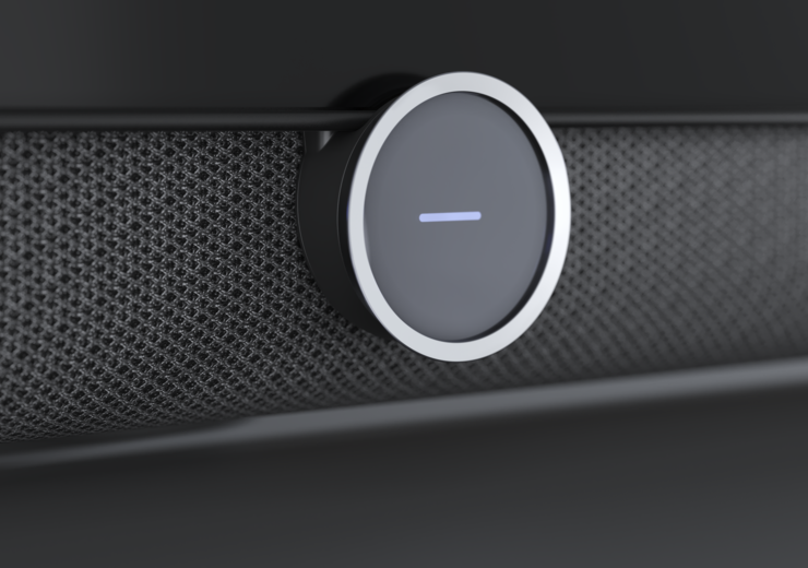 Loewe klang bar i mounted detail Loewe klang bar i mounted detail