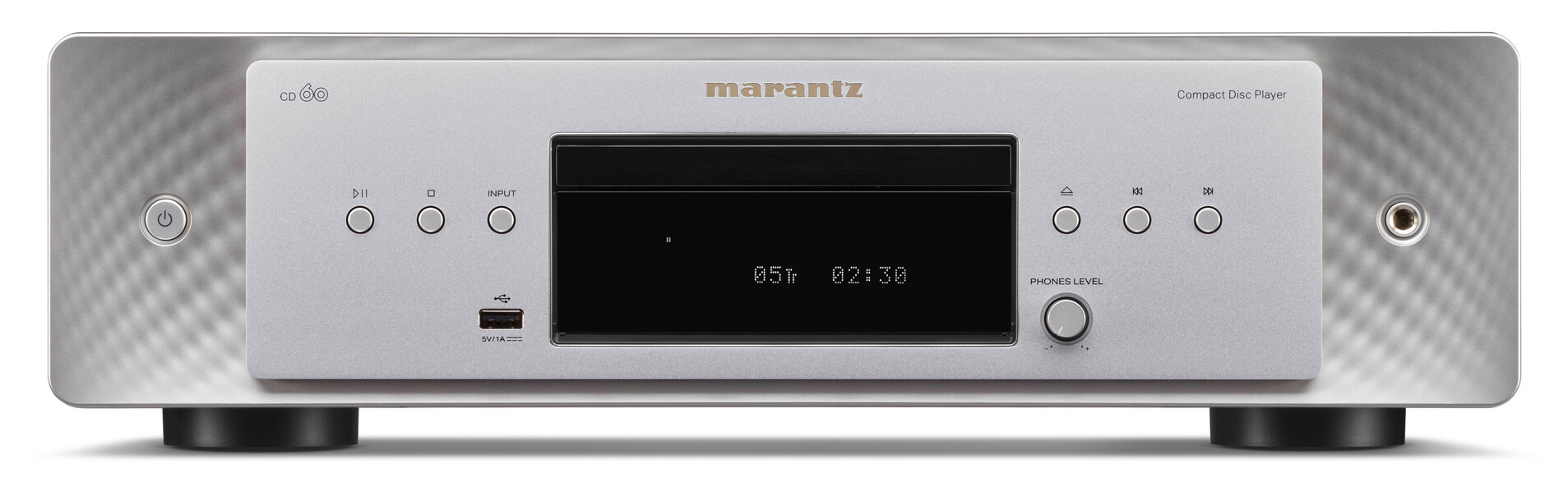 Marantz CD 60 front silver Marantz CD 60 front silver