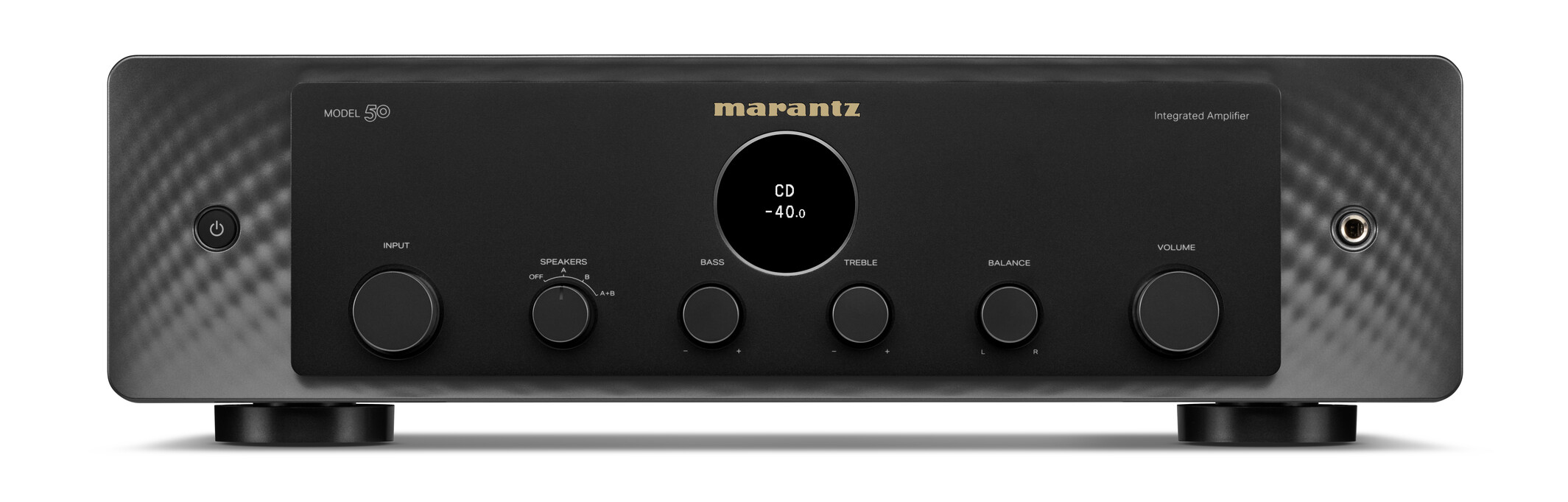 Marantz Model 50 front black Marantz Model 50 front black