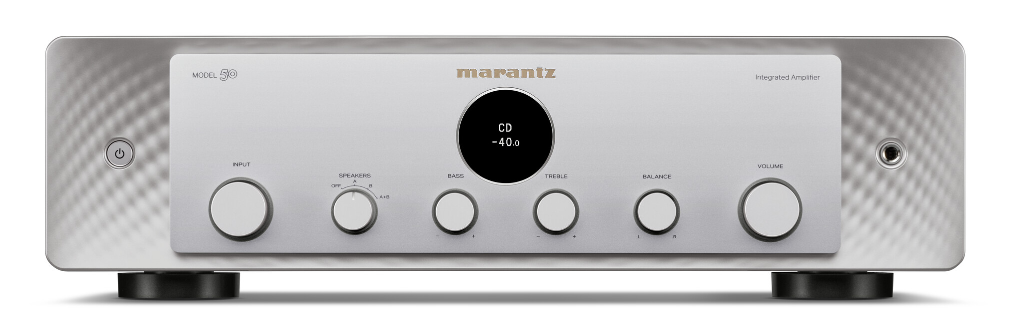 Marantz Model 50 front silver Marantz Model 50 front silver