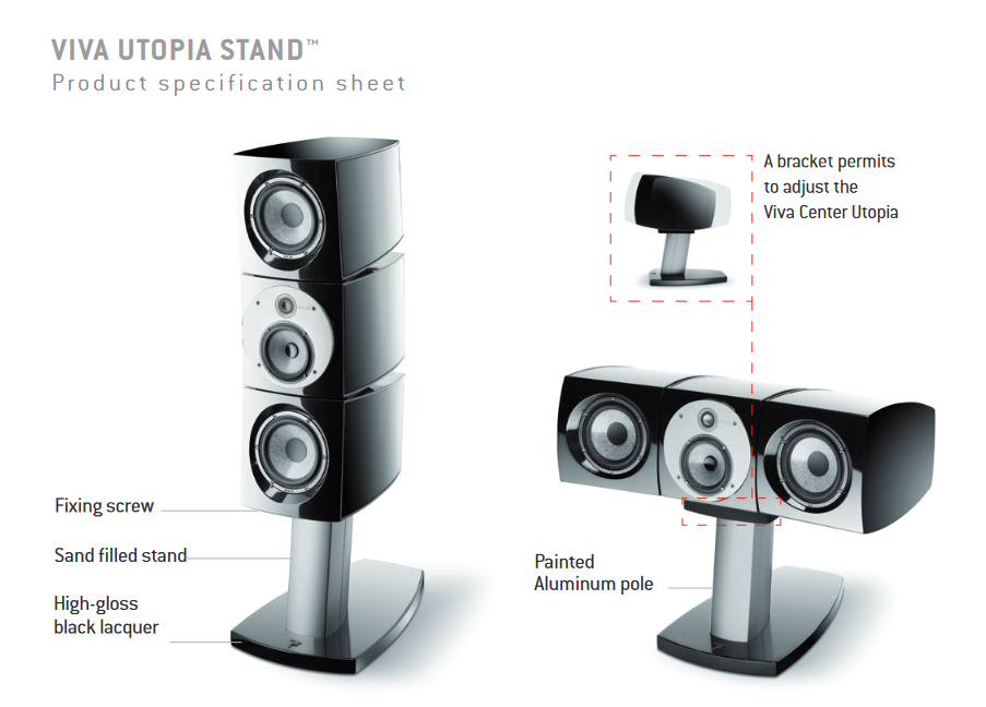 focal viva utopia stand example focal viva utopia stand example