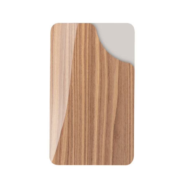 walnut high gloss ivory mat sample walnut high gloss ivory mat sample