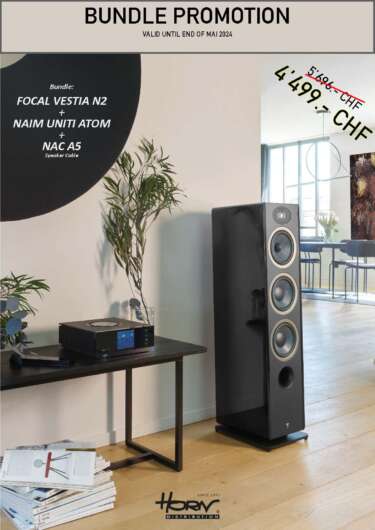 Naim Uniti Atom und Focal Vestia N.2
