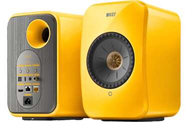 KEF LSX II Solaris Yellow