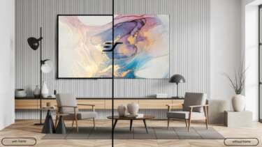 Elite Screens Aeon Edge Free Ultrashort FALR 120” Demomodell