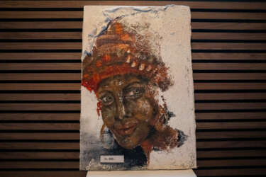 Handgemaltes Frauenporträt