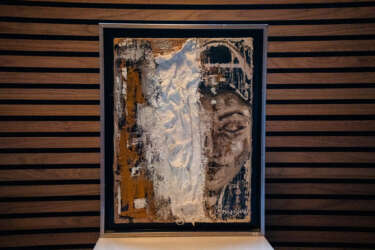 Buddha Gesicht Gemälde