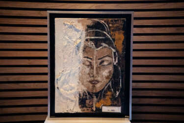 Dekoratives Kunstbild Frauenporträt