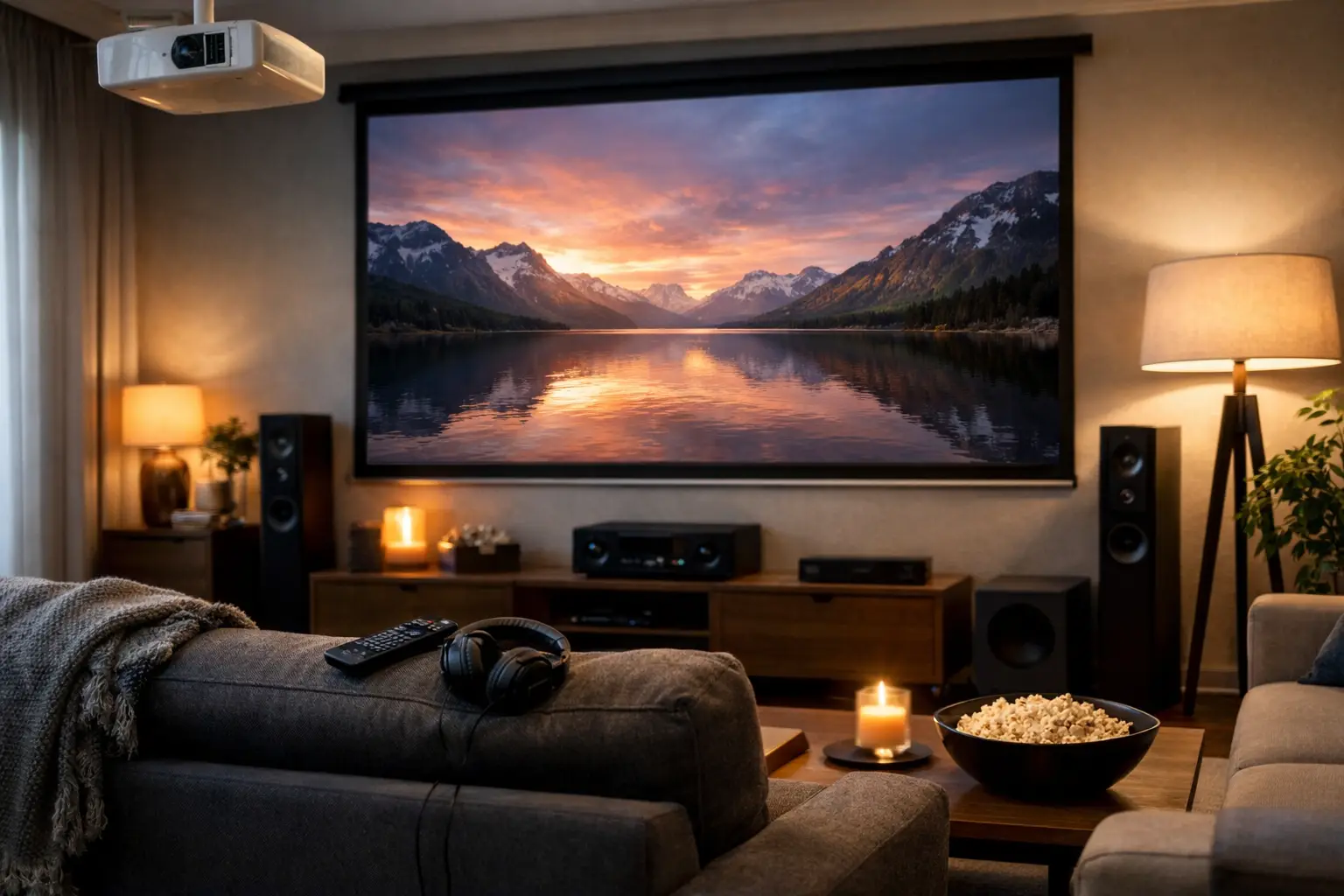 Heimkino im Wohnzimmer planen - richtig