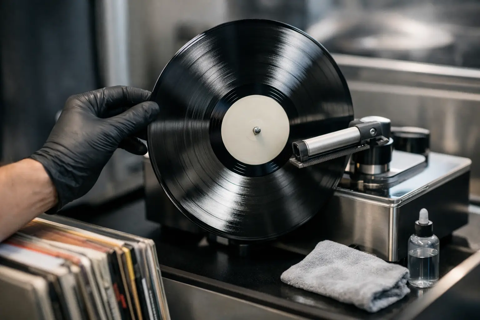 Vinyl reinigen lassen - lohnt sich das?